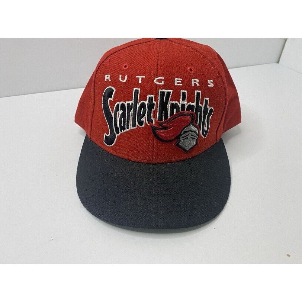 Rutgers University Scarlet Knights Red Adjustable Hat 47 Brand NCAA Football